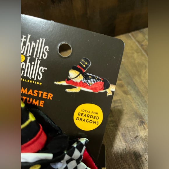 🔴 5 for $10 🔴 BEARDED DRAGON RINGMASTER COSTUME - Picture 3 of 4